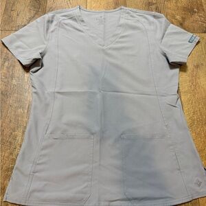 Med Couture Insight Women’s Scrub Set With Joggers Size Medium Grey